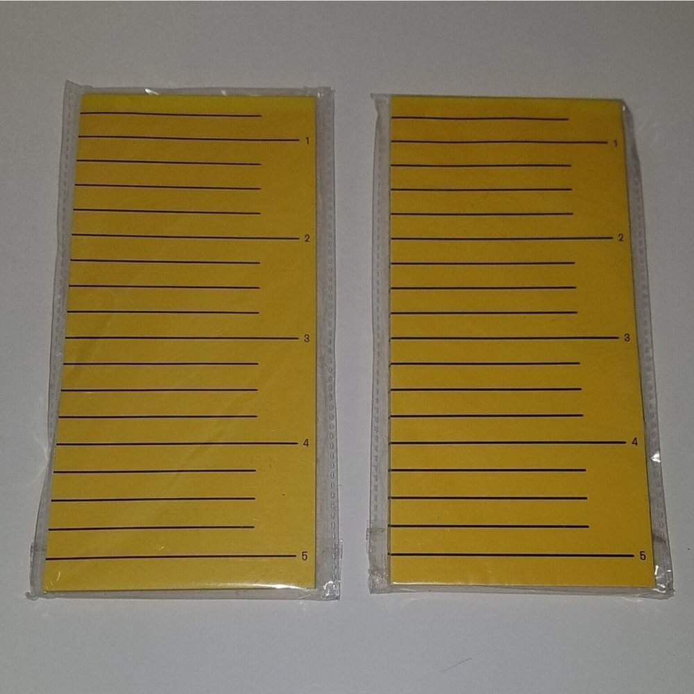 NEW 2 Horizon Yellow Lined Notepads Magnet 80 Sheets Lot 2012